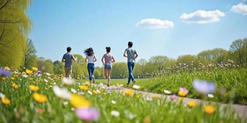 说你呢丨春日运动别太卷，健康适量更重要～